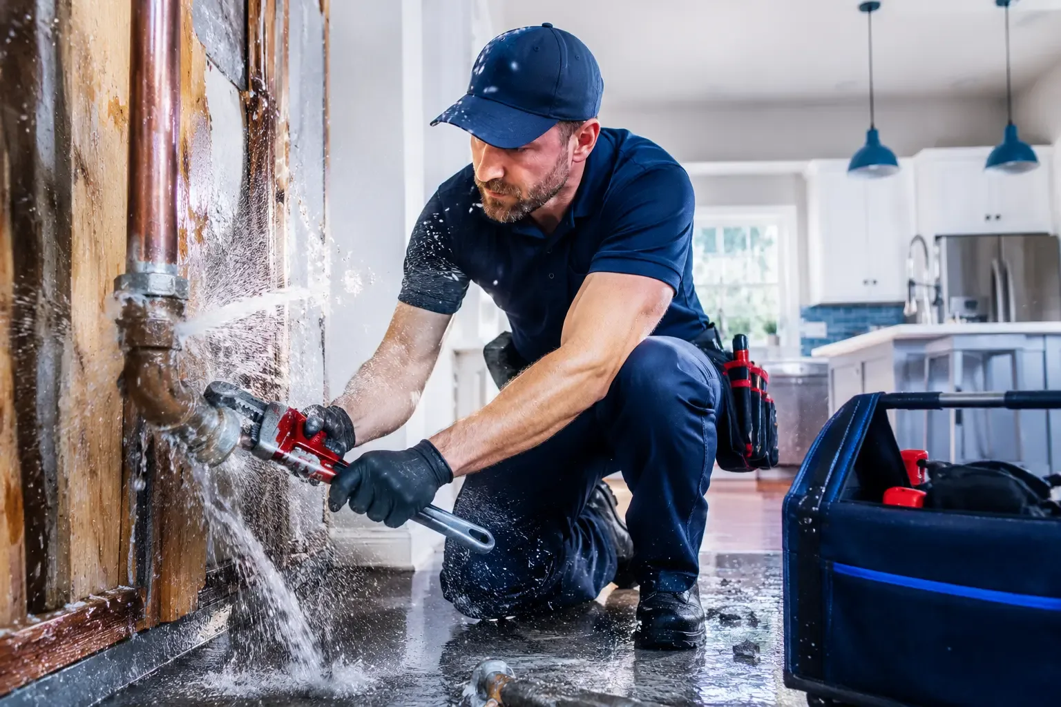 Emergency pipe repair in New Jersey